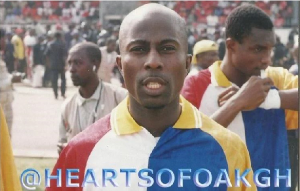 Former Accra Hearts of Oak player, Jojo Bossman