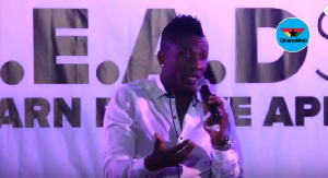 Black Stars captain, Asamoah Gyan