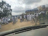 The event caused significant gridlock on a major road