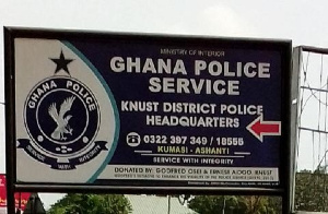 KNUST Police Singpost