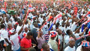 The NPP are campaigning for another term in office