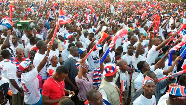 The NPP are campaigning for another term in office