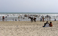 File photo of Labadi Beach