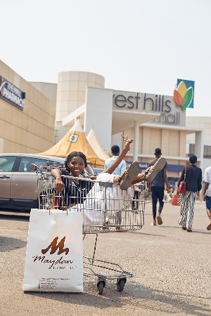 You can find the West Hills Mall at Weija in Accra