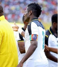 Black Stars captain Asamoah Gyan