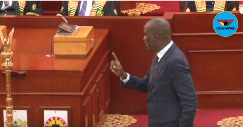 Haruna Iddrisu is Minority Leader in Parliament