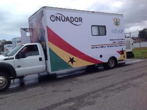 The Onuador medical vans