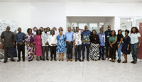 Attendees of the workshop in a photo