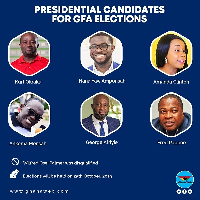 Six people are vying for the GFA presidential seat