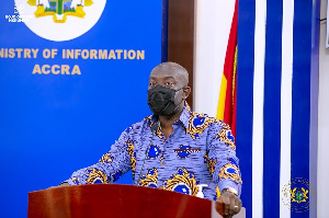 Information Minister Kojo Oppong Nkrumah