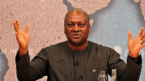 Former president John Dramani Mahama