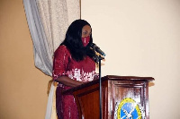 Mrs Patricia Obo-Nai, the Chief Executive Officer of Vodafone Ghana