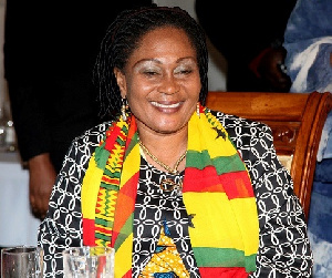 Former First Lady, Lordina Mahama