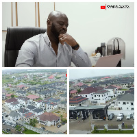 Thomas Ayisah is now the owner of a real estate business in Ghana