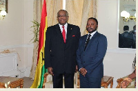 Mr Victor Smith, Ghana High Commisioner (UK, Ireland) & Mr Douglas Oppong