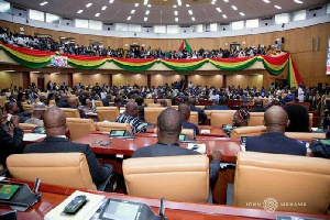 File Photo of Ghana's parliament