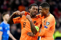 Georginio Wijnaldum  and Myron Boadu