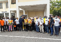 MTTD of the Ghana Police Service has received 400 pieces of branded reflective vests