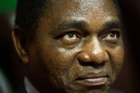 Zambia's President Hakainde Hichilema