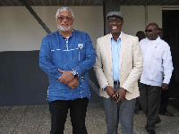 JJ Rawlings and Abdul-Rahman Harruna Attah