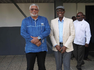 JJ Rawlings and Abdul-Rahman Harruna Attah