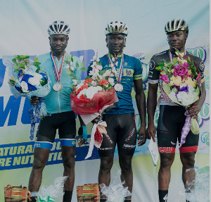 Winners of 2022 3FM Tour-Du-Ghana Cycling Competition