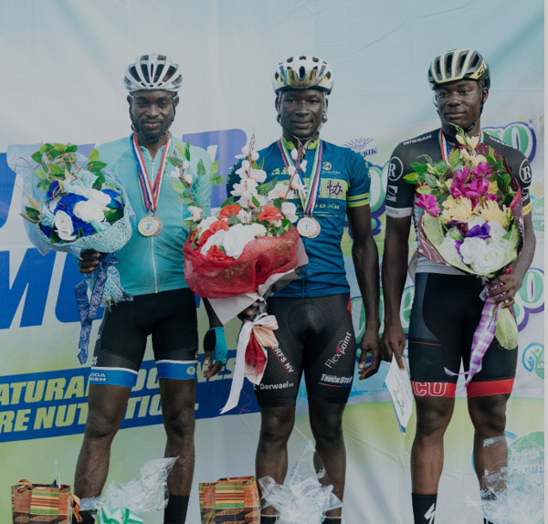 Winners of 2022 3FM Tour-Du-Ghana Cycling Competition