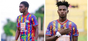 Accra Hearts of Oak duo, Suraj Seidu, and Caleb Amankwah