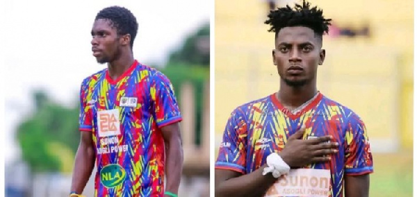 Accra Hearts of Oak duo, Suraj Seidu, and Caleb Amankwah