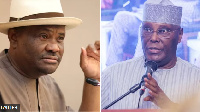 Nyesom Wike and Atiku Abubakar