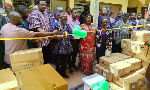 The donation comprised 59 assorted drugs and 45 assorted medical consumables