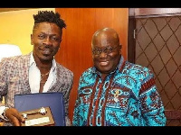 Shatta Wale and President Akufo-Addo