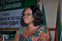 Charlotte Osei, EC Chair