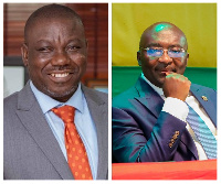 Bolga MP, Isaac Adongo and Vice President Dr Mahamudu Bawumia