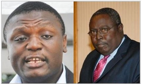 Kofi Adams, National Organiser of the NDC and Martin Amidu, Former Attorney General