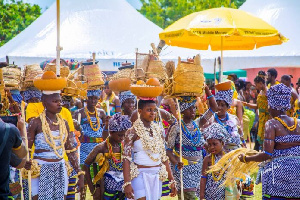 File photo of activities marking a previous celebration of the Hogbetsotso-Za