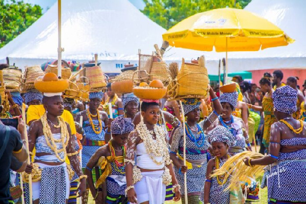 File photo of activities marking a previous celebration of the Hogbetsotso-Za