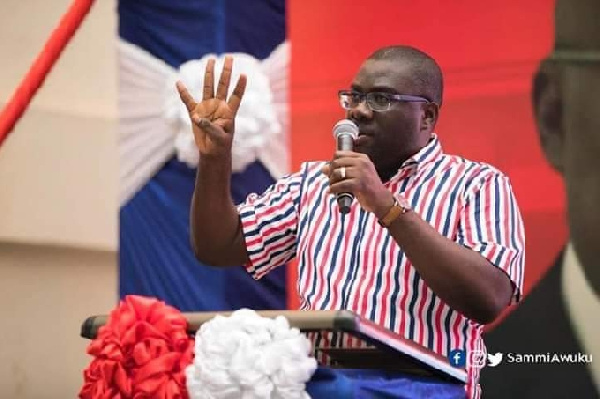 Sammi Awuku, National Organizer,  New Patriotic Party