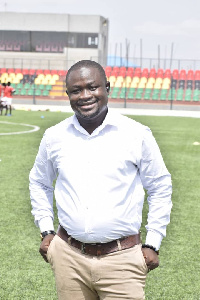 Editor in Chief of Footballmadeinghana, Sheikh Tophic Sienu