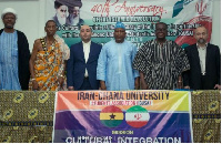 Dr. Ziblim Iddi [third from right] with other dignitaries present at the event