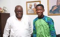 Abraham Attah and President-elect Nana Akufo-Addo