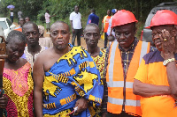 DCE for Ajumako-Enyan-Essiam with the project contractors