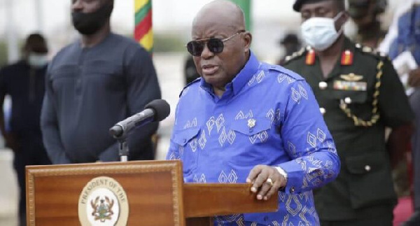 President Akufo-Addo announced plans to transform it into a 10-lane highway