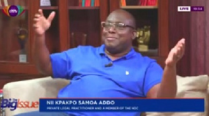 Nii Kpakpo Samoa Addo, Private legal Practitioner