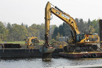 River Densu dredging ongoing in Nsawam