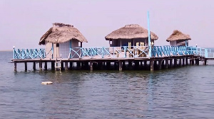 The Keta Lagoon Resort is located in the Keta Municipality