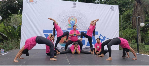 Yoga at the High Commission of India