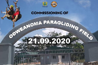 The upgraded Odweanoma Paragliding Site will be commissioned on Monday, September 21, 2020.