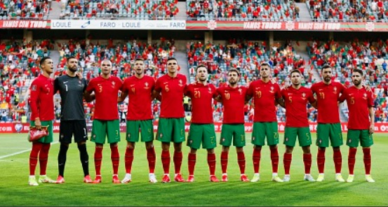 Portugal starting line up