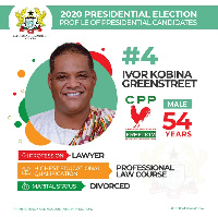 Ivor Greenstreet is CPP flagbearer for the December polls